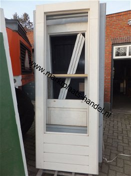 achterdeur, tuindeur buitendeur hardhout 85 x 233 cm (a35)17 - 1