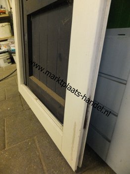 Hardhouten deur, buitendeur, tuindeur 98 x 211,5 cm (a35)21 - 3