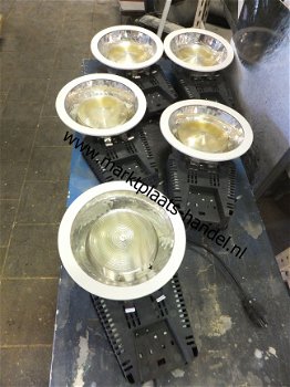 5 Philips Downlights, inbouwspots, 2 x plc 26 wat (a35)29 - 1