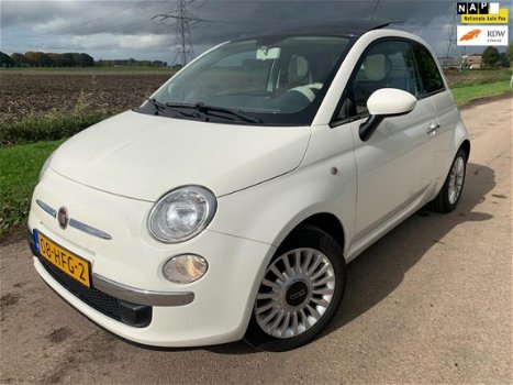 Fiat 500 - 1.2 Lounge / pano - leder automaat full options - 1