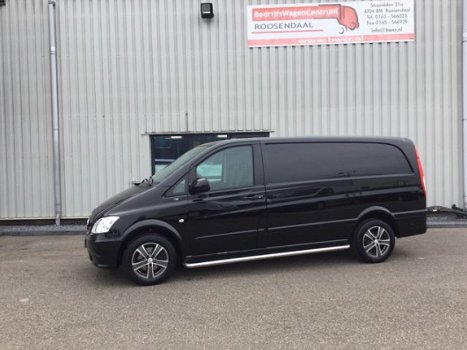 Mercedes-Benz Vito - 110 CDI 320 Lang Luxe.Airco, Alu Velg. Side Bar . 3 Zits Trekhaak 2000kg - 1