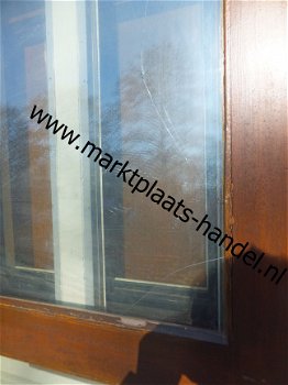 Buitendeur Meranti achterdeur, glasdeur 83 x 208 cm (a35)43 - 5