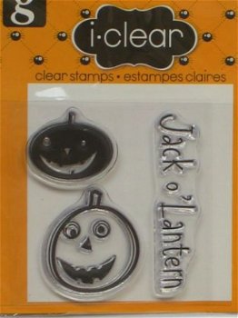 OP=OP studio G clear stempel halloween jack o laterns - 1