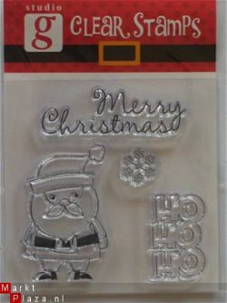OP=OP studio G clear stempel christmas hohoho