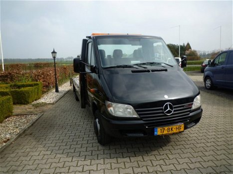 Mercedes-Benz Sprinter - 411 CDI 2.2 402 Autotransporter , oprijwagen Airco nette staat en net gekeu - 1