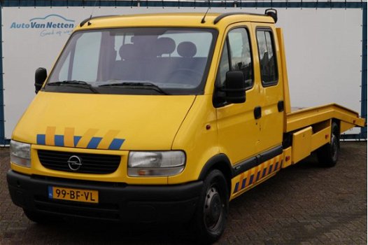 Opel Movano - DC 7 persoons, Autotransporter, 2.5DTI, Airco, Luchtervering, Elektrische lier, Elek p - 1