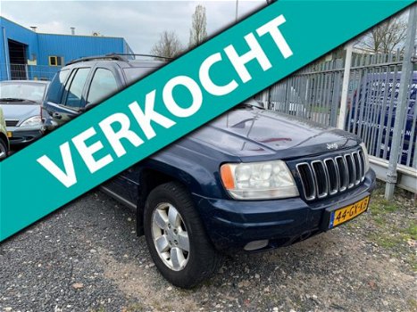 Jeep Grand Cherokee - 4.0i Limited [bj 2001] AUTOMAAT AIRCO LEER LPG - 1