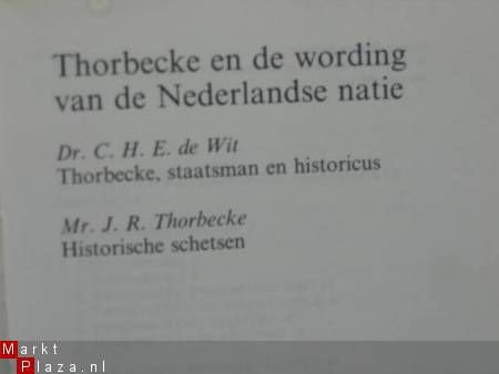 Thorbecke en de wording van de Nederlandse Natie - 2