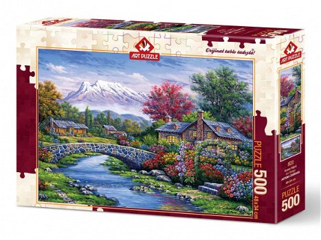 Art Puzzle - Arc Bridge - 500 Stukjes Nieuw - 2