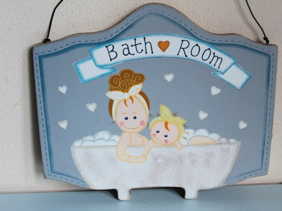 Bordje Bath room - Afbeelding 2