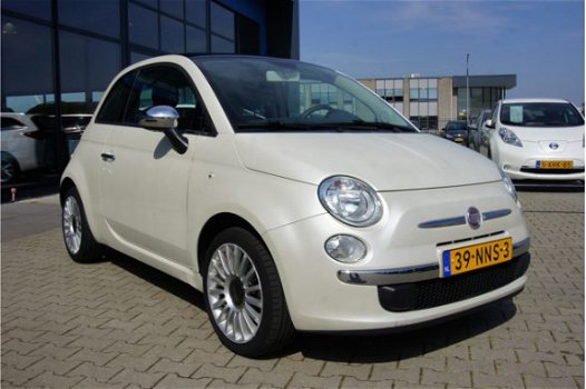 Fiat 500 - 1.2 Lounge Leer, Panodak, Lm - 1