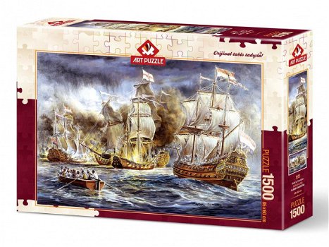 Art Puzzle - Battleship War - 1500 Stukjes Nieuw - 2