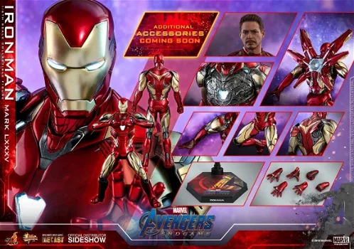 Hot Toys Avengers Endgame diecast Iron Man Mark LXXXV MMS528D30 - 1