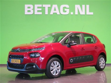 Citroën C3 - 1.2 82 PK Feel Navigatie | Cruise | ECC | Driver Alert | Stuurwielbediening 1.2 82 PK P - 1