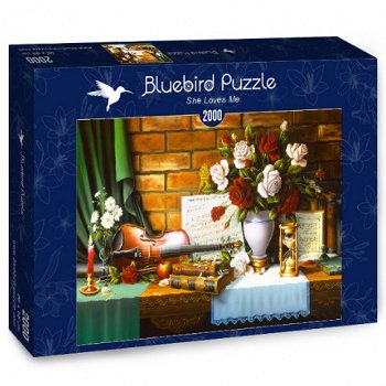 Bluebird Puzzle - She Loves Me - 2000 Stukjes - 2