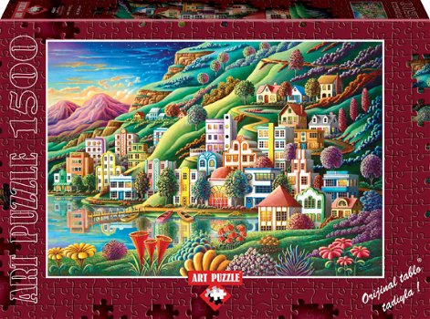 Art Puzzle - Hidden Harbor - 1500 Stukjes Nieuw - 2