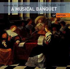 Jordi Savall  -  Schein* / Scheidt* / Gabrieli* / Jordi Savall, Hespèrion XX ‎– A Musical Banquet  (