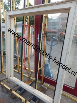 Merani hardhouten raamkozijn voor vast glas 120x150 (a34)12 - 1