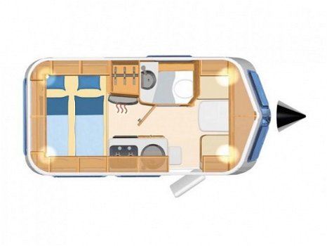 Eriba Touring Triton 430 (3) Ex Verhuur caravan - 1