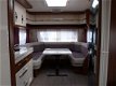 Hobby Excellent 560 WFU Zeer ruime caravan met rondzit, vast bed en douche. - 3 - Thumbnail