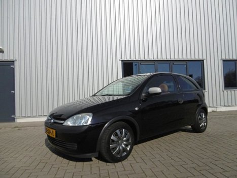 Opel Corsa - 1.2-16V Njoy Airco Zwart - 1