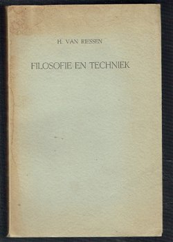 Filosofie en techniek door H. van Riessen - 1
