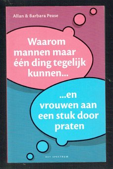 Waarom mannen maar één ding tegelijk kunnen door Pease