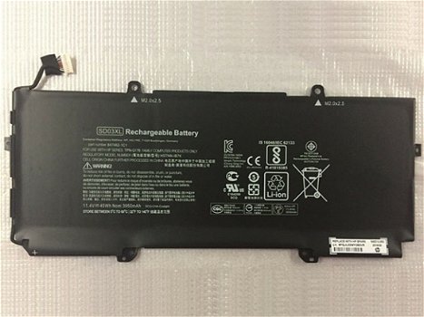 高品質HP SD03XL交換用ノート ブック電池 パック - 1