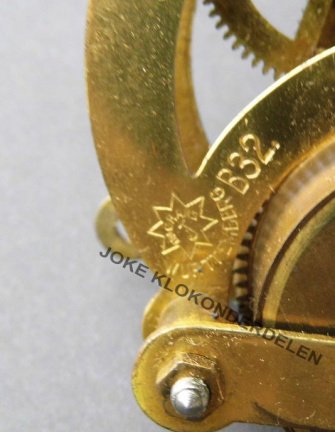 === Uurwerkje = Junghans B 32 = 39696 - Afbeelding 6