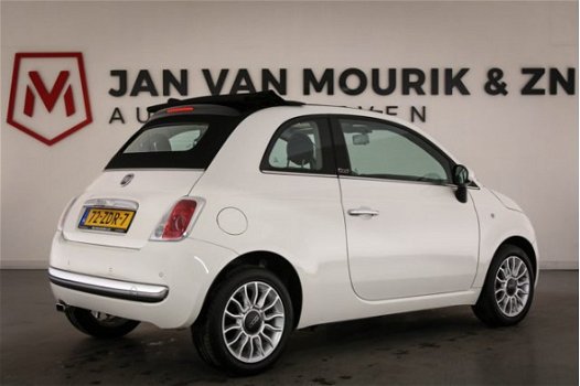 Fiat 500 - 0.9 TwinAir Lounge CABRIO | AIRCO | HALF LEDER | PDC - 1