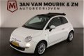 Fiat 500 - 0.9 TwinAir Lounge CABRIO | AIRCO | HALF LEDER | PDC - 1 - Thumbnail