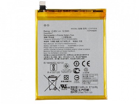 Batteria per caricabatterie ASUS smartphone C11P1618 - 1