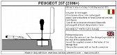 Armsteun Peugeot 207 verstelbaar skai Braccioli - 6 - Thumbnail