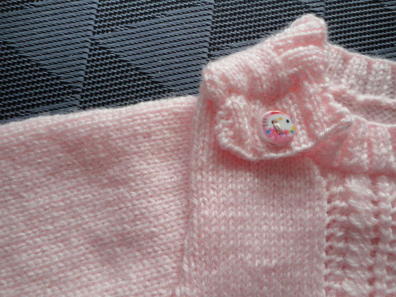 004 rose baby truitje voor ca. maat 50-56 - Afbeelding 3