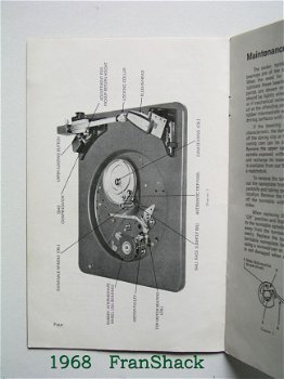 [1968] Instruction Manual SP.25Mk II Single Playing Unit, Garrard - 3