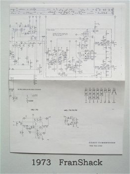 [1973~] 22RH 702/ 732/ 802 schema HiFi Radio , Philips - 2
