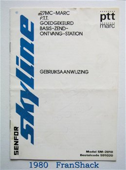 [1980~] Gebruiksaanwijzing Model SM-2010, Senfor Skyline - 1