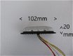 Flitser 4 LEDS Oranje/Amber 12/24V E-keur signaleringsleds Flitsers - 3 - Thumbnail