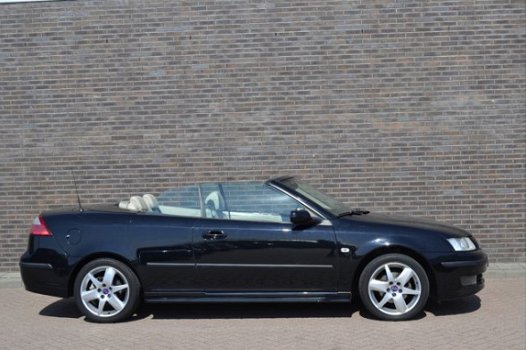 Saab 9-3 Cabrio - 1.8t Griffin Prachtige auto met alle mogelijk opties, navi, trekhaak, boekjes Navi - 1