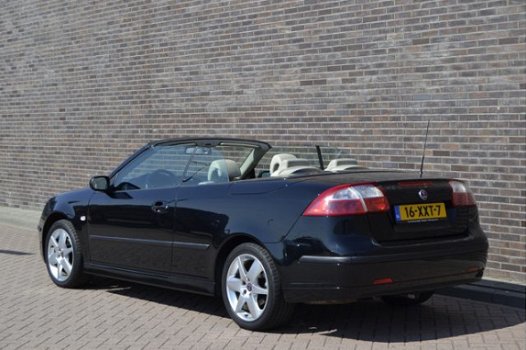 Saab 9-3 Cabrio - 1.8t Griffin Prachtige auto met alle mogelijk opties, navi, trekhaak, boekjes Navi - 1