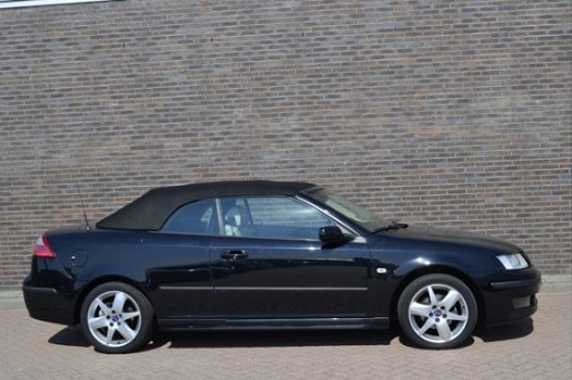 Saab 9-3 Cabrio - 1.8t Griffin Prachtige auto met alle mogelijk opties, navi, trekhaak, boekjes Navi - 1