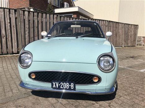 Nissan Figaro - 004 Pale Aqua, airco, Turbo, Automaat - 1