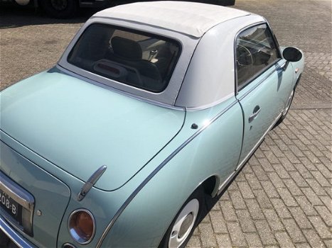 Nissan Figaro - 004 Pale Aqua, airco, Turbo, Automaat - 1