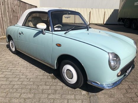 Nissan Figaro - 004 Pale Aqua, airco, Turbo, Automaat - 1