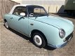 Nissan Figaro - 004 Pale Aqua, airco, Turbo, Automaat - 1 - Thumbnail