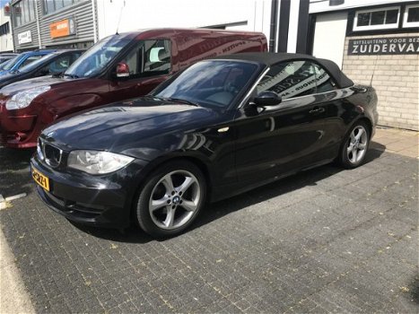 BMW 1-serie Cabrio - 118i High Executive Navigatie & lederen bekleding - 1