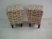 Footstool - little roses - 550 donker noten gelakt - NIEUW !!! - 3 - Thumbnail