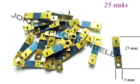 === 25 Slingerveren = nieuw === 32591 - nr. 1