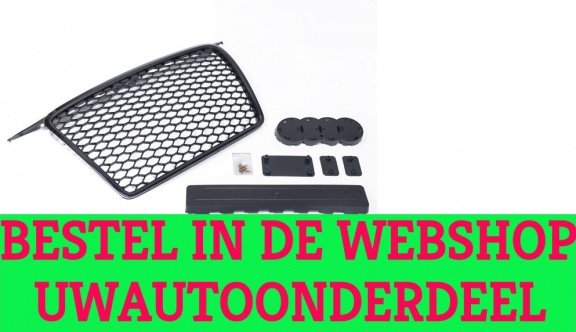 Audi A3 Sport Grill 8P 8V Rs3 S3 Facelift Tsi Tdi Dsg Fsi - 8