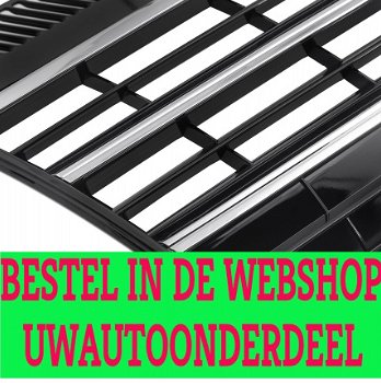 VwTransporter Multivan T6 GP Sport Grill Glans zwart Chrome Strip - 2